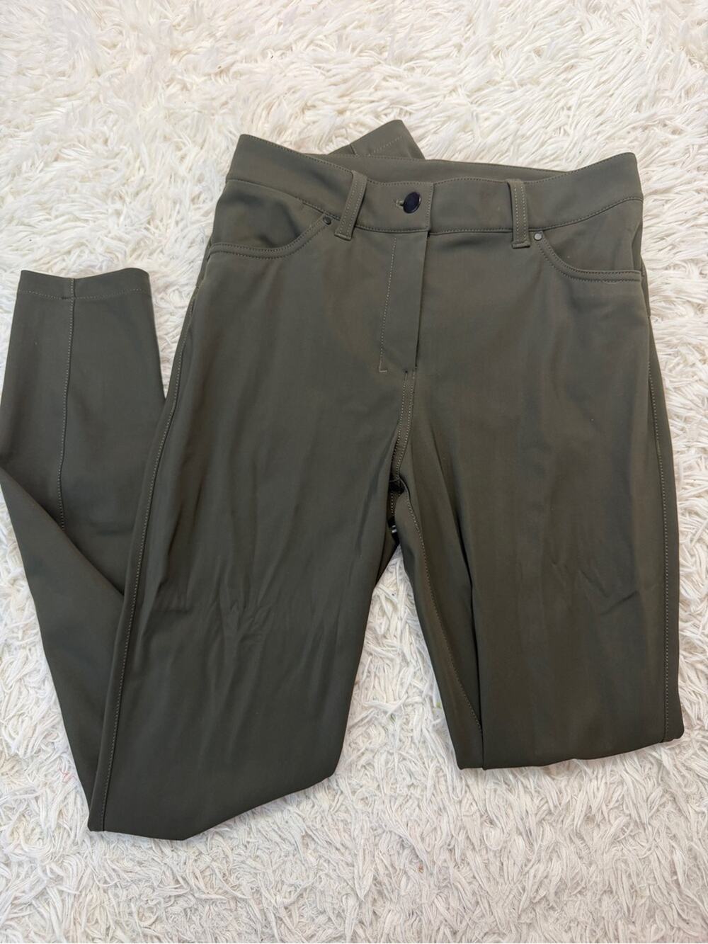 Lululemon City Sleek 5 Pocket 7/8 Pant Dark Olive / Dark Olive